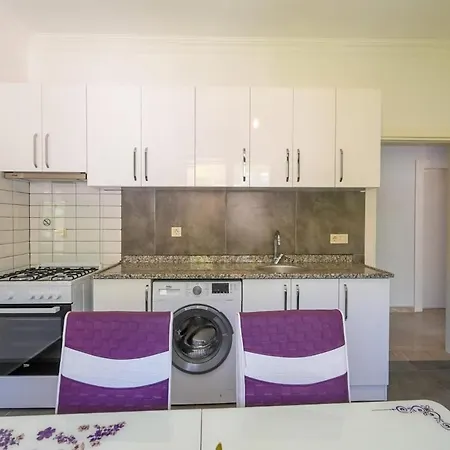 Modern Flat Near Public Transportation In Kemer Apartment